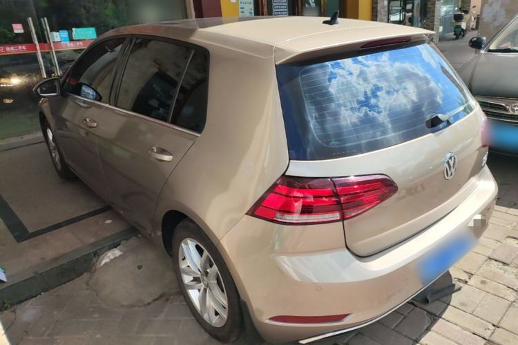 Used Volkswagen Golf 2019 280TSI DSG Comfort Version China VI Standard Rear Left 45 Deg