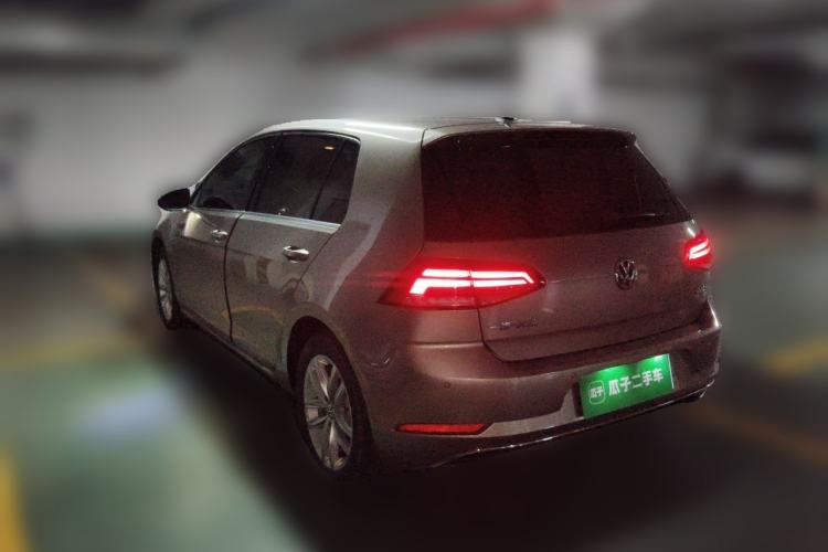 Used Volkswagen Golf 2019 280TSI DSG Comfort Version China VI Standard Rear Left 45 Deg