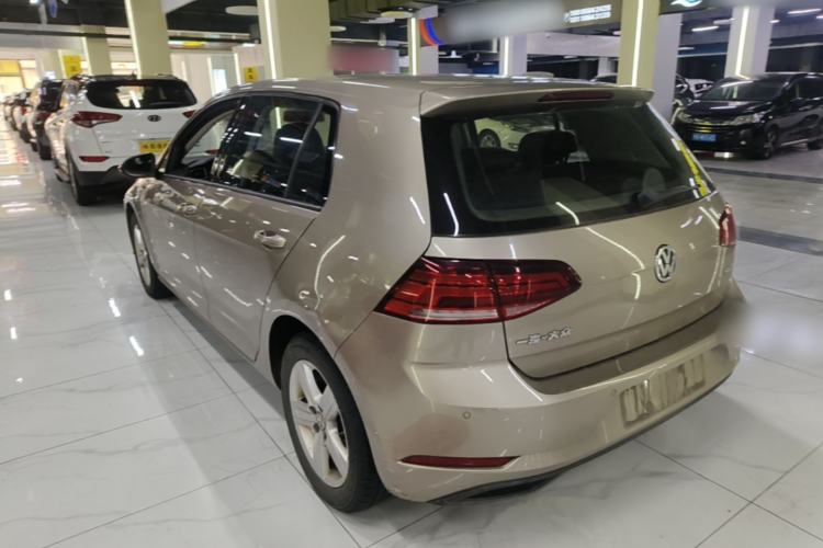 Used Volkswagen Golf 2019 1.6L Automatic Fashion Model China V Standard Rear Left 45 Deg