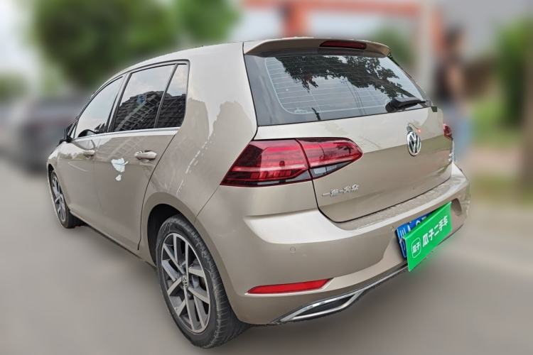 Used Volkswagen Golf 2019 280TSI DSG Luxury Version China V Standard Rear Left 45 Deg