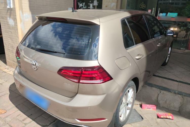Used Volkswagen Golf 2019 280TSI DSG Comfort Version China VI Standard Rear Right 45 Deg