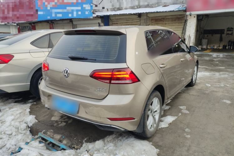 Used Volkswagen Golf 2019 280TSI DSG Comfort Version China VI Standard Rear Right 45 Deg