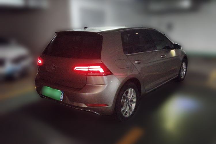 Used Volkswagen Golf 2019 280TSI DSG Comfort Version China VI Standard Rear Right 45 Deg