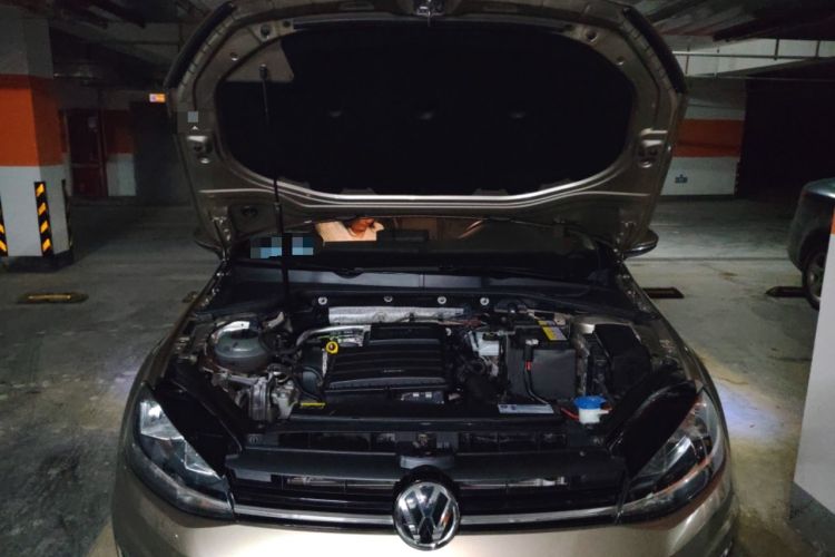 Used Volkswagen Golf 2019 1.6L Automatic Comfort Model China V Standard Engine Bay