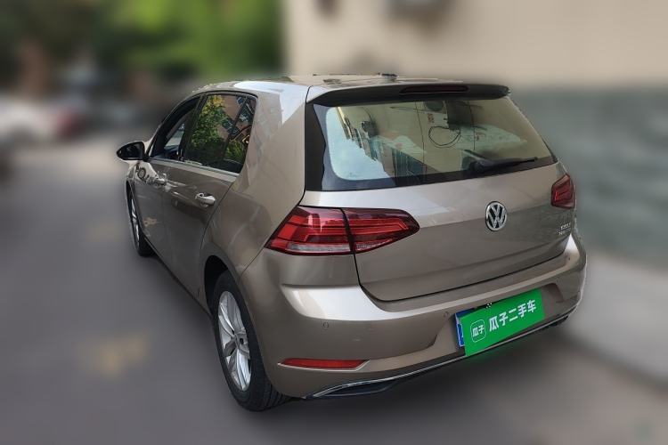Used Volkswagen Golf 2019 280TSI DSG Comfort Version China V Standard Rear Left 45 Deg