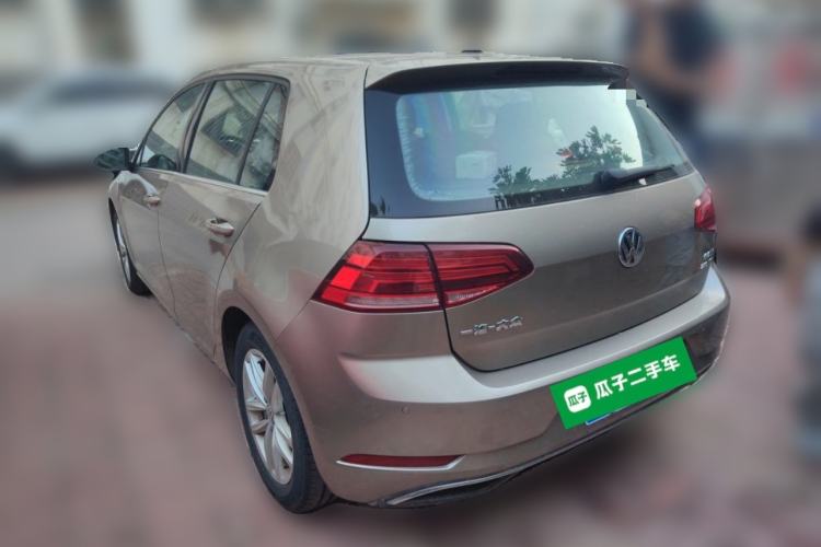 Used Volkswagen Golf 2019 280TSI DSG Comfort Version China VI Standard Rear Left 45 Deg