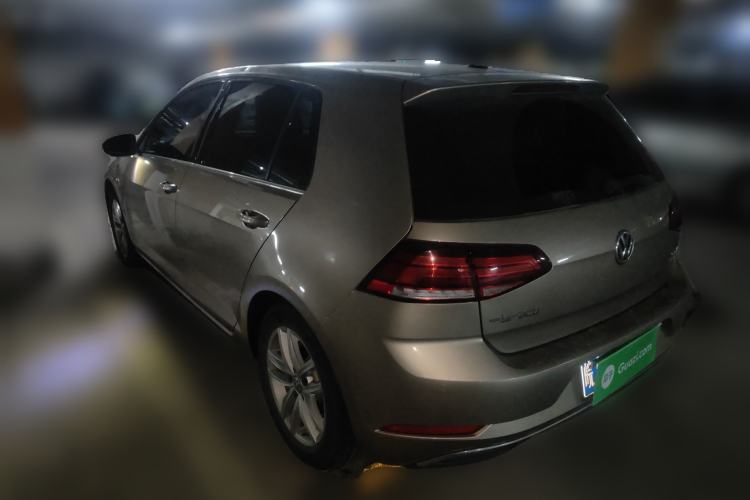 Used Volkswagen Golf 2019 280TSI DSG Comfort Version China VI Standard Rear Left 45 Deg