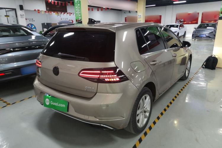 Used Volkswagen Golf 2019 1.6L Automatic Comfort Model China V Standard Rear Right 45 Deg