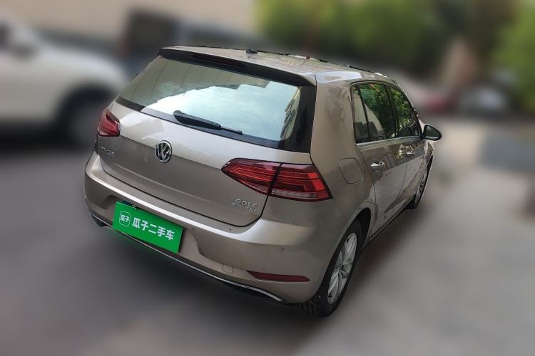 Used Volkswagen Golf 2019 280TSI DSG Comfort Version China V Standard Rear Right 45 Deg