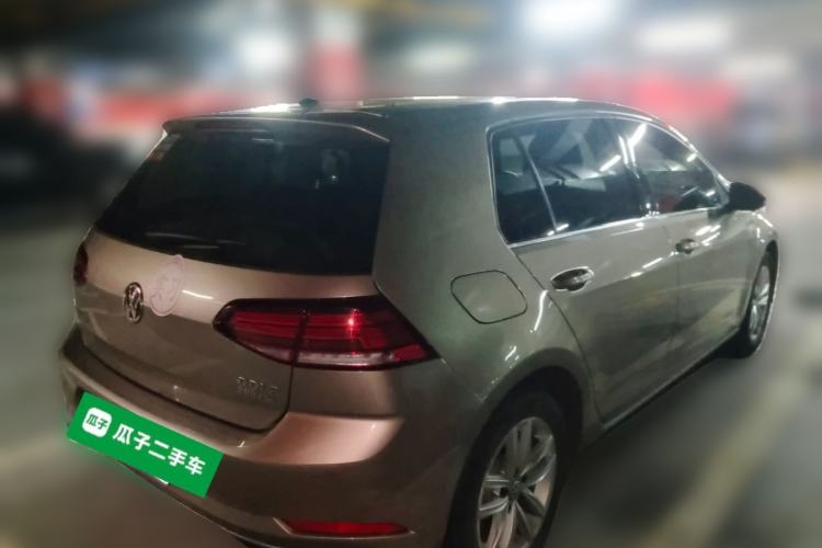 Used Volkswagen Golf 2019 280TSI DSG Comfort Version China V Standard Rear Right 45 Deg
