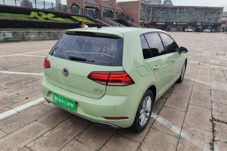 Used Volkswagen Golf 2019 280TSI DSG Comfort Version China V Standard Rear Right 45 Deg