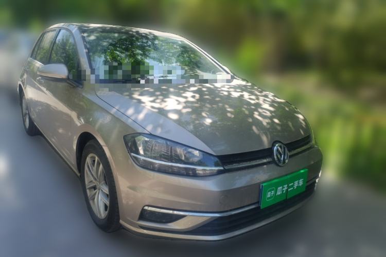 Used Volkswagen Golf 2019 280TSI DSG Comfort Version China V Standard Front Right 45 Deg