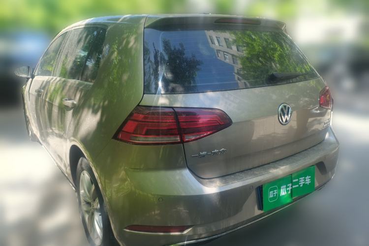 Used Volkswagen Golf 2019 280TSI DSG Comfort Version China V Standard Rear Left 45 Deg