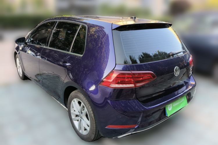 Used Volkswagen Golf 2019 280TSI DSG Comfort Version China VI Standard Rear Left 45 Deg