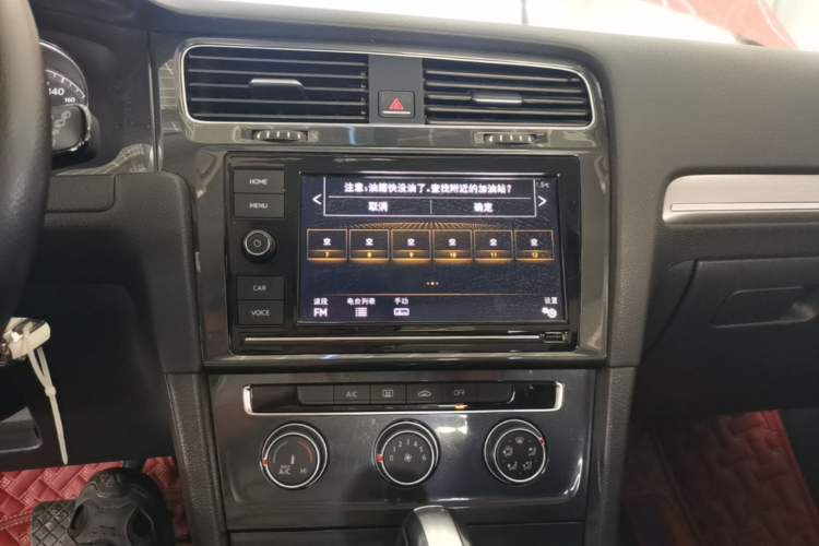 Used Volkswagen Golf 2019 1.6L Automatic Comfort Model China V Standard Audio And AC Panel
