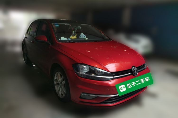 Used Volkswagen Golf 2019 1.6L Automatic Comfort Model China V Standard Front Right 45 Deg