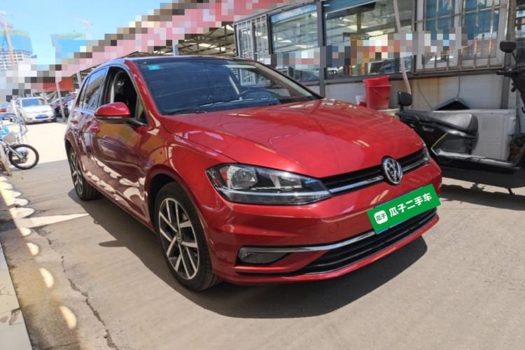 Used Volkswagen Golf 2019 280TSI DSG Luxury Version China VI Standard Front Right 45 Deg