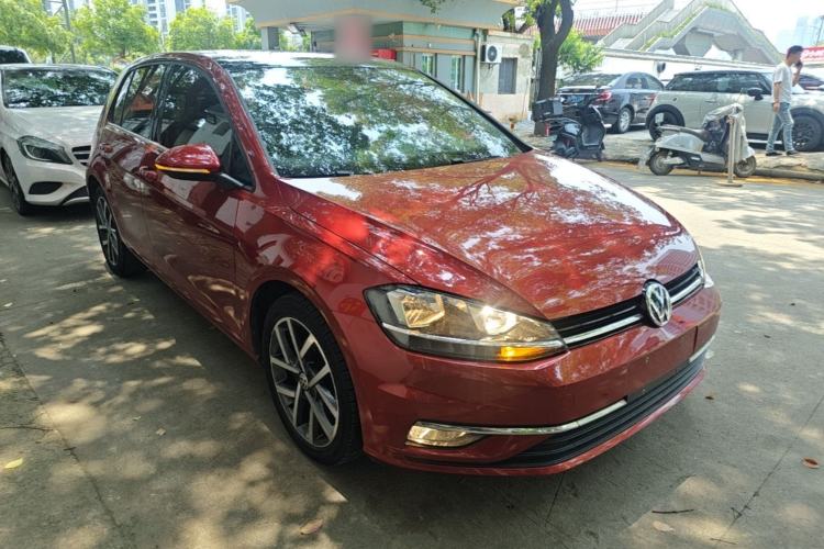 Used Volkswagen Golf 2019 280TSI DSG Luxury Version China VI Standard Front Right 45 Deg