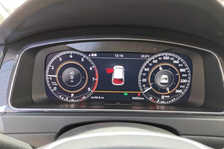 Used Volkswagen Golf 2019 280TSI DSG Luxury Version China VI Standard Instrument Cluster