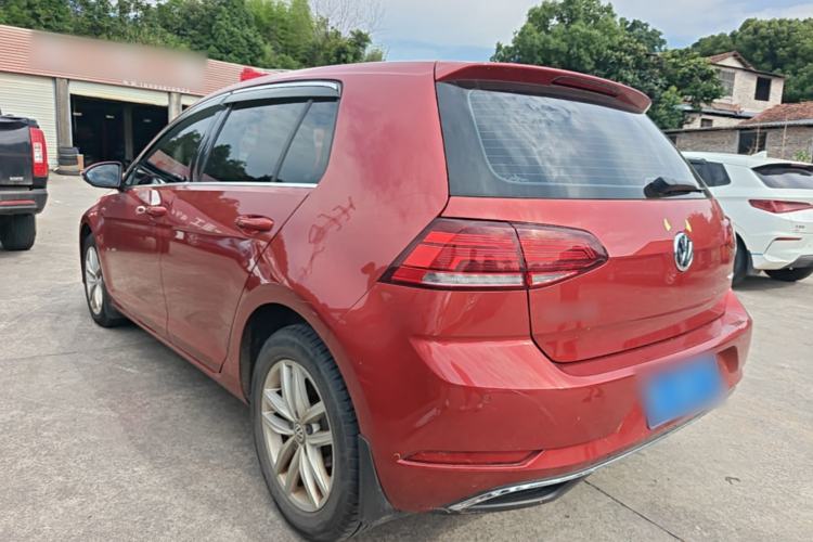 Used Volkswagen Golf 2019 1.6L Automatic Comfort Model China V Standard Rear Left 45 Deg