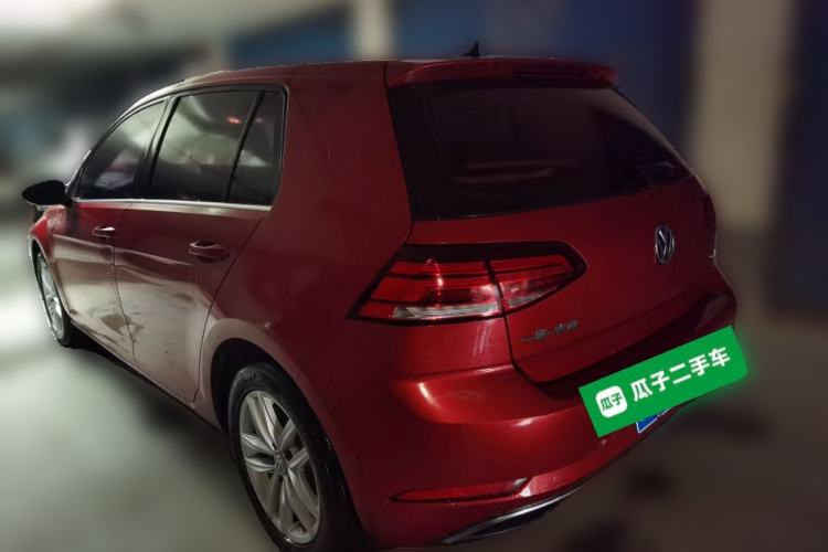 Used Volkswagen Golf 2019 1.6L Automatic Comfort Model China V Standard Rear Left 45 Deg