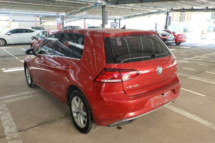 Used Volkswagen Golf 2019 1.6L Automatic Comfort Model China V Standard Rear Left 45 Deg
