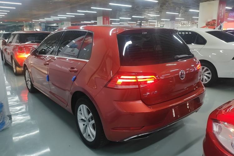 Used Volkswagen Golf 2019 1.6L Automatic Comfort Model China V Standard Rear Left 45 Deg