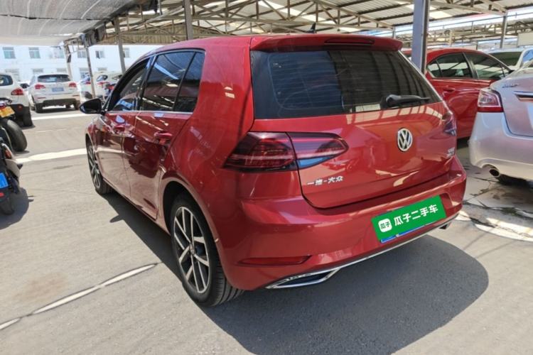Used Volkswagen Golf 2019 280TSI DSG Luxury Version China VI Standard Rear Left 45 Deg