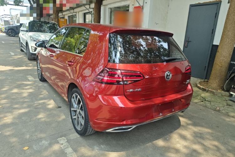 Used Volkswagen Golf 2019 280TSI DSG Luxury Version China VI Standard Rear Left 45 Deg