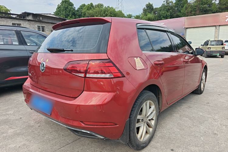 Used Volkswagen Golf 2019 1.6L Automatic Comfort Model China V Standard Rear Right 45 Deg