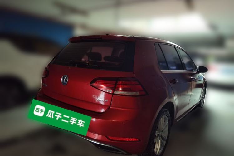 Used Volkswagen Golf 2019 1.6L Automatic Comfort Model China V Standard Rear Right 45 Deg