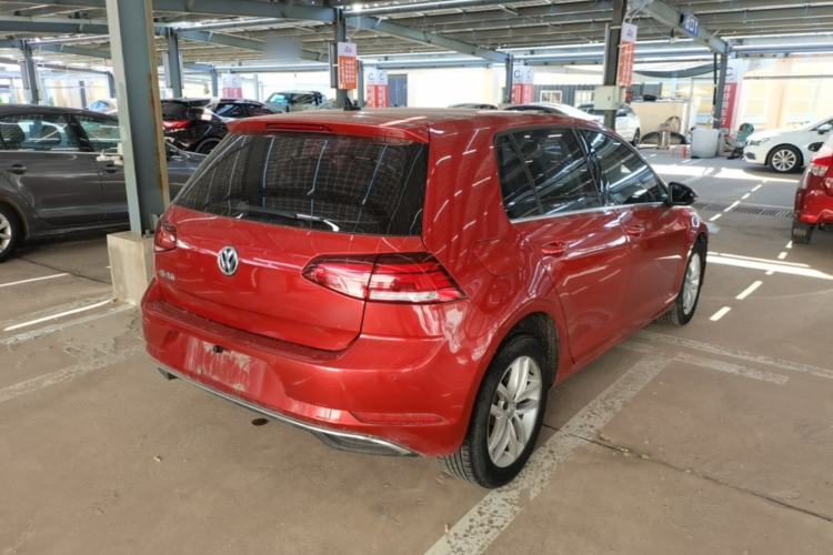 Used Volkswagen Golf 2019 1.6L Automatic Comfort Model China V Standard Rear Right 45 Deg