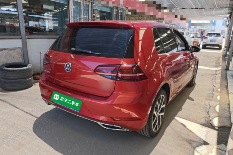 Used Volkswagen Golf 2019 280TSI DSG Luxury Version China VI Standard Rear Right 45 Deg