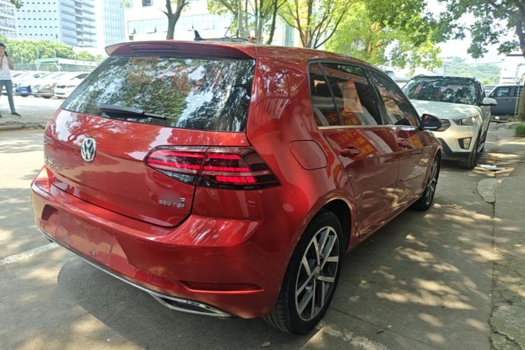 Used Volkswagen Golf 2019 280TSI DSG Luxury Version China VI Standard Rear Right 45 Deg