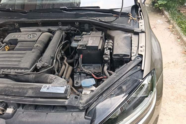 Used Volkswagen Golf 2019 280TSI DSG Luxury Version China VI Standard Engine Bay Left