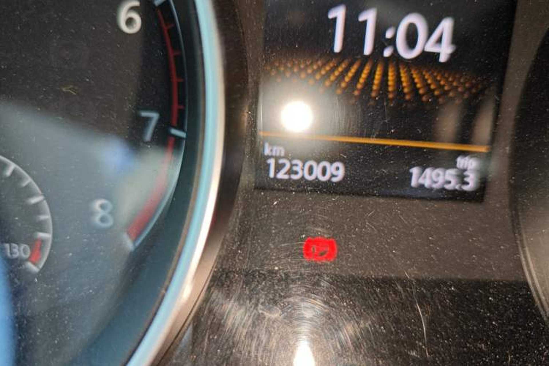 Used Volkswagen Golf 2019 1.8TSI Travel Edition Odometer Close Up