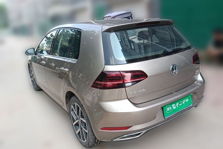 Used Volkswagen Golf 2019 280TSI DSG Luxury Version China VI Standard Rear Left 45 Deg