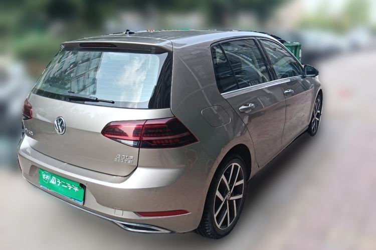 Used Volkswagen Golf 2019 280TSI DSG Luxury Version China VI Standard Rear Right 45 Deg