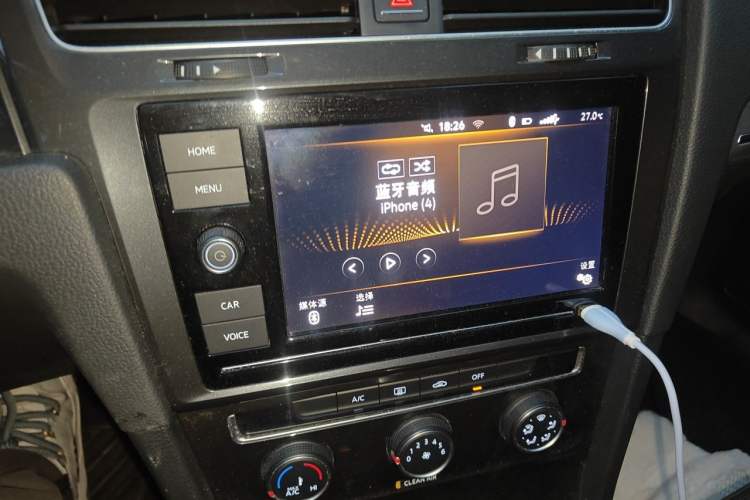 Used Volkswagen Golf 2019 1.6L Automatic Comfort Model China V Standard Audio And AC Panel