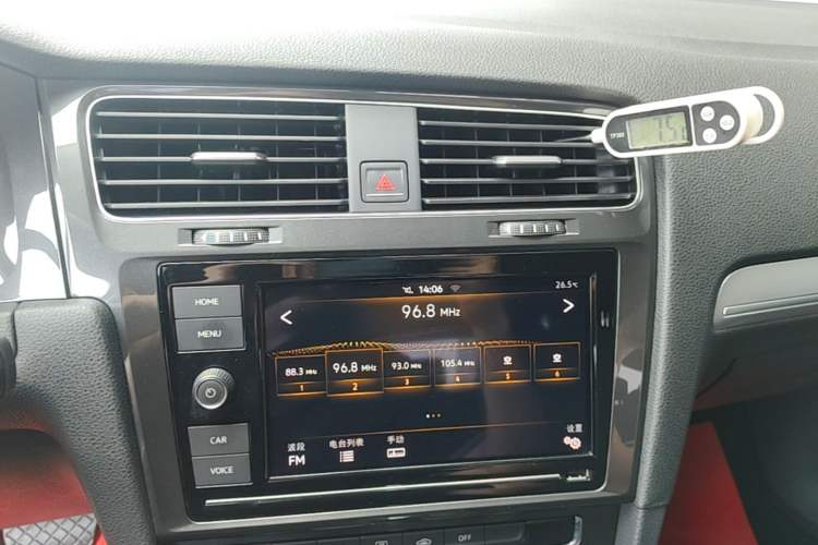 Used Volkswagen Golf 2019 280TSI DSG Comfort Version China V Standard Audio And AC Panel