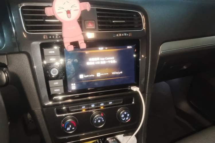 Used Volkswagen Golf 2019 280TSI DSG Comfort Version China V Standard Audio And AC Panel