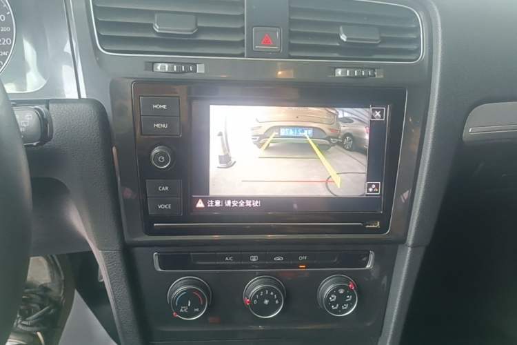 Used Volkswagen Golf 2019 280TSI DSG Comfort Version China V Standard Audio And AC Panel
