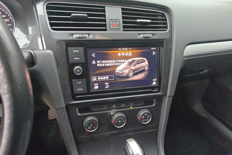 Used Volkswagen Golf 2019 280TSI DSG Comfort Version China V Standard Audio And AC Panel