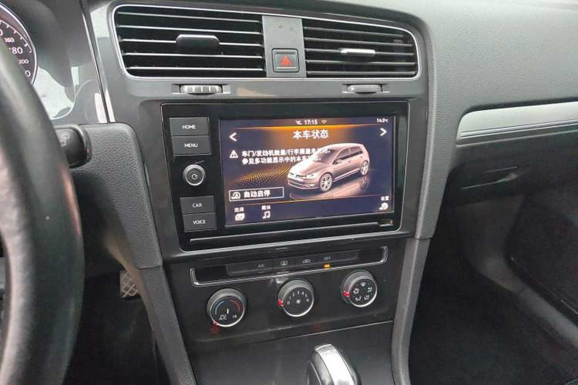 Used Volkswagen Golf 2019 280TSI DSG Comfort Version China V Standard Audio And AC Panel