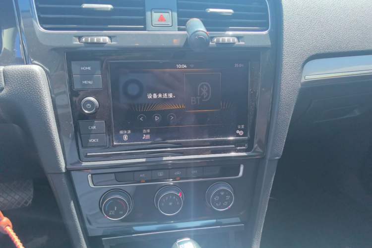Used Volkswagen Golf 2019 280TSI DSG Comfort Version China VI Standard Audio And AC Panel
