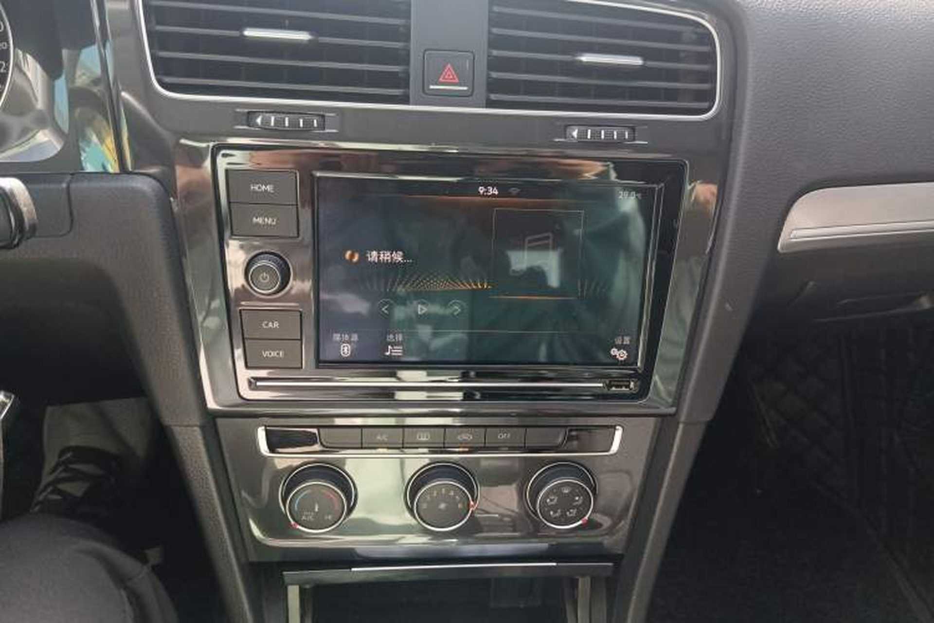 Used Volkswagen Golf 2019 280TSI DSG Comfort Version China V Standard Audio And AC Panel