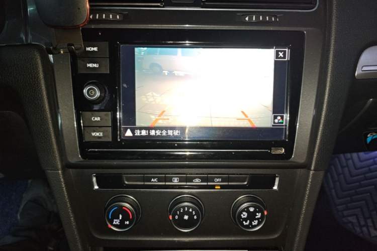 Used Volkswagen Golf 2019 280TSI DSG Comfort Version China V Standard Audio And AC Panel