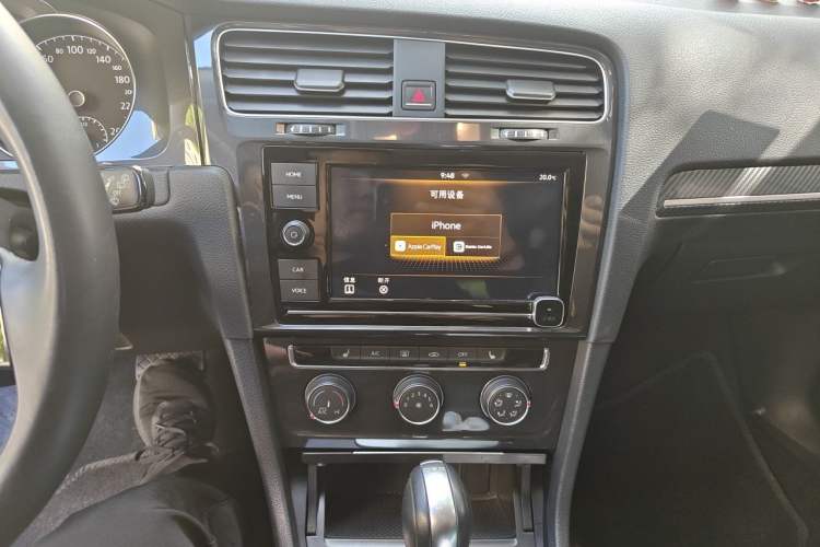 Used Volkswagen Golf 2019 280TSI DSG Luxury Version China V Standard Audio And AC Panel