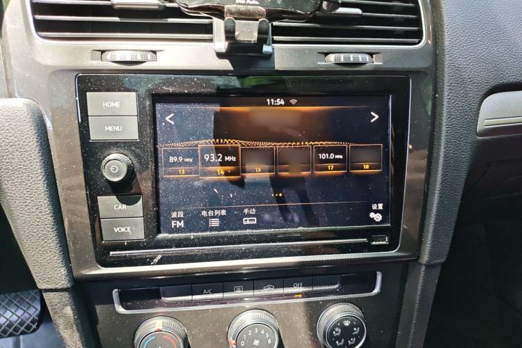 Used Volkswagen Golf 2019 280TSI DSG Comfort Version China VI Standard Audio And AC Panel