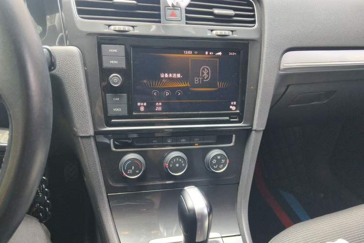 Used Volkswagen Golf 2019 280TSI DSG Comfort Version China V Standard Audio And AC Panel
